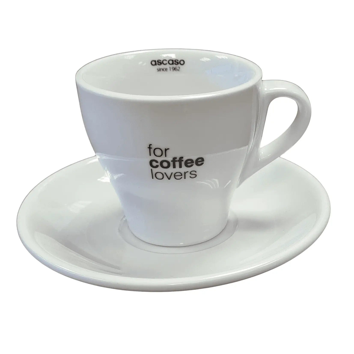 Ascaso "For Coffee Lovers" Cappuccino Tasse Weiß Ascaso - rhiinland.com