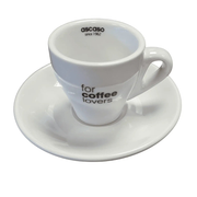 Ascaso "For Coffee Lovers" Espresso Tasse Weiß - V.3502 Ascaso - rhiinland.com