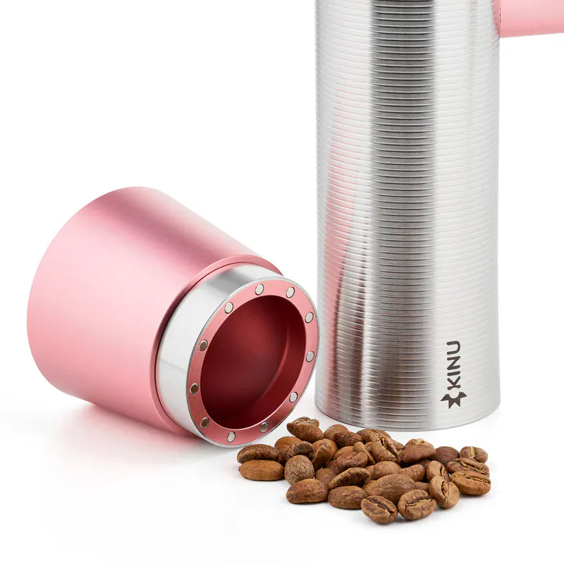 Kinu M47 Wave Handmühle Schwarz oder Rose Gold Handmühle KINU - rhiinland.com