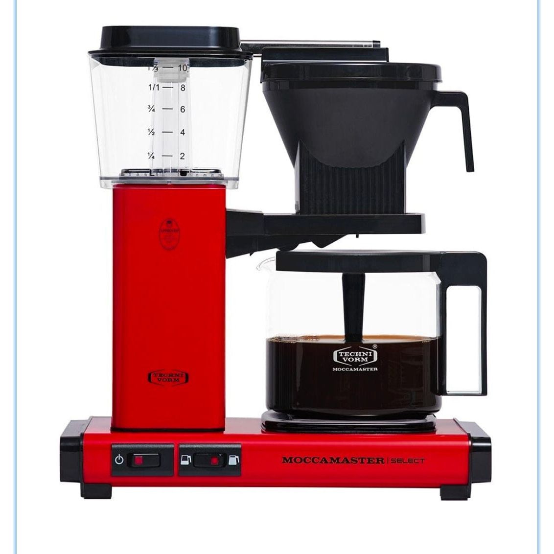 Moccamaster KBG Select mehrere Farben - DIE Filterkaffeemaschine Kaffeemaschine Moccamaster Red - rhiinland.com