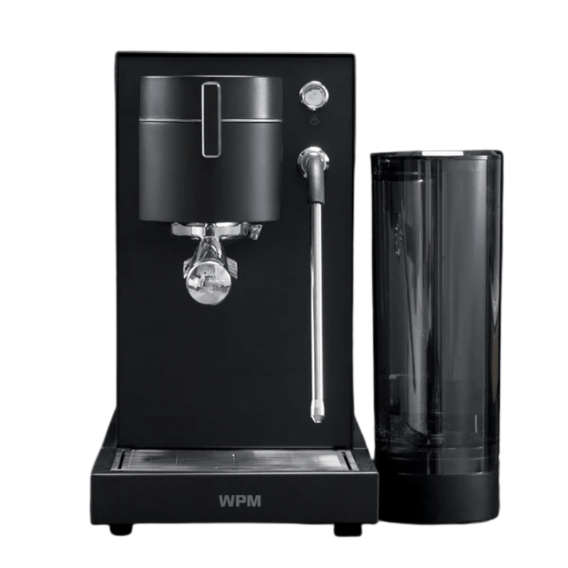 WPM PRIMUS Espressomaschine – Dual Thermoblock Hybrid System, Gear Pump, Pressure Profiling Espressomaschinen WPM Schwarz - rhiinland.com