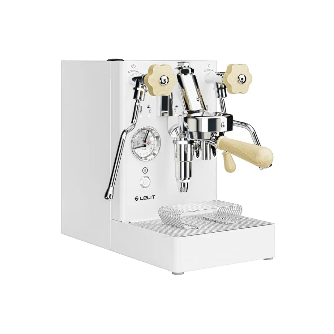 Lelit MARA X PL62X Espressomaschine – Edelstahl, Leise Pumpe, Doppelmanometer Espressomaschinen Lelit Weiß - rhiinland.com