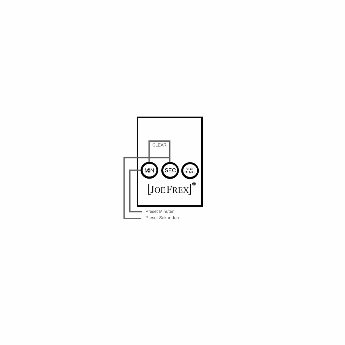Timer für Espressobezug mit Display – Batteriebetrieben, Magnetisch, LCD Waage JoeFrex - rhiinland.com