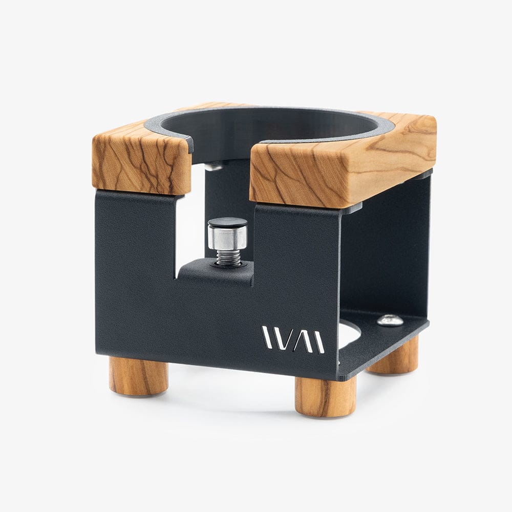 Tamperstation von Wiedemann Version 2 mit Ring Tamper Station Wiedemann Manufaktur Schwarz Olive - rhiinland.com