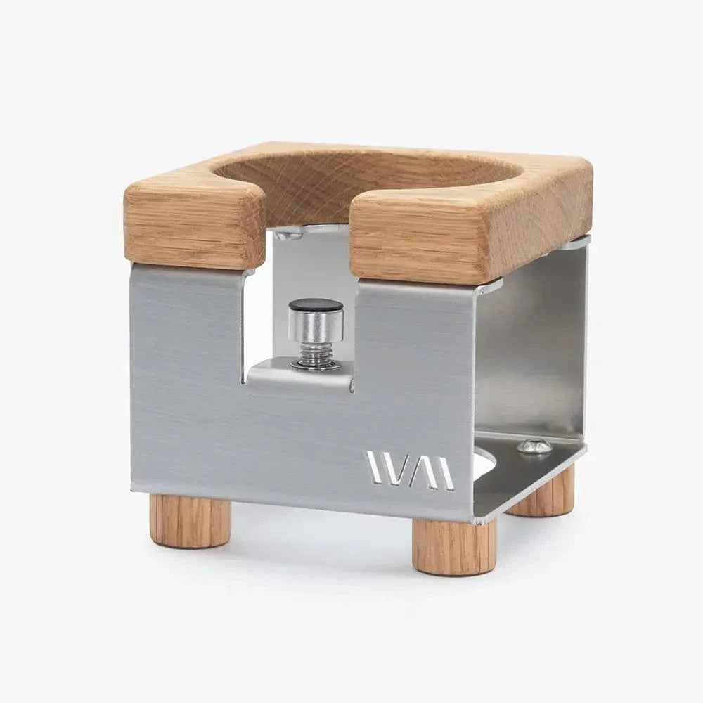 Tamperstation von Wiedemann - Holz trifft Design Tamper Station Wiedemann Manufaktur Edelstahl Eiche - rhiinland.com