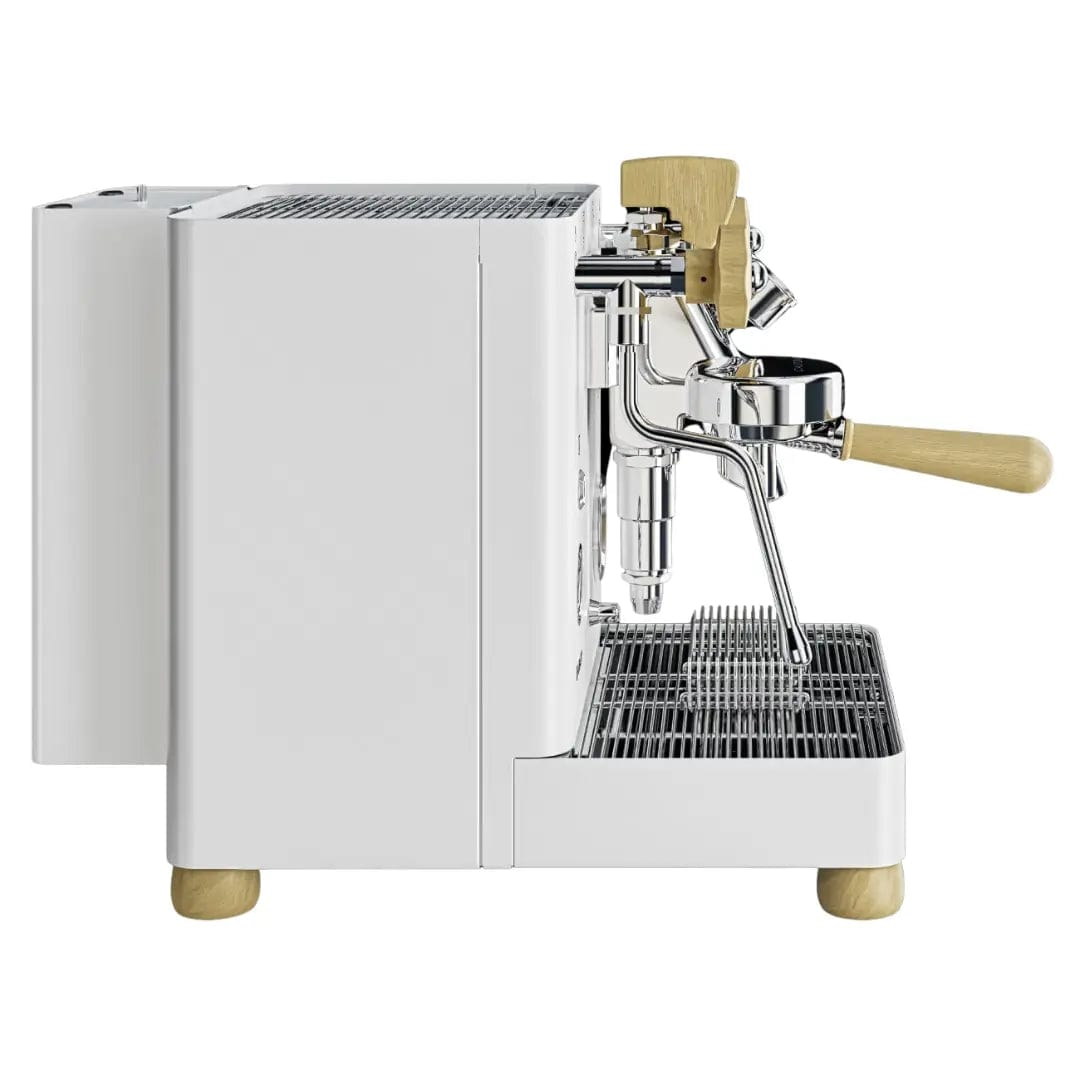 Lelit Bianca Espressomaschine – Edelstahl, Doppelmanometer, Holzdetails Espressomaschinen Lelit - rhiinland.com