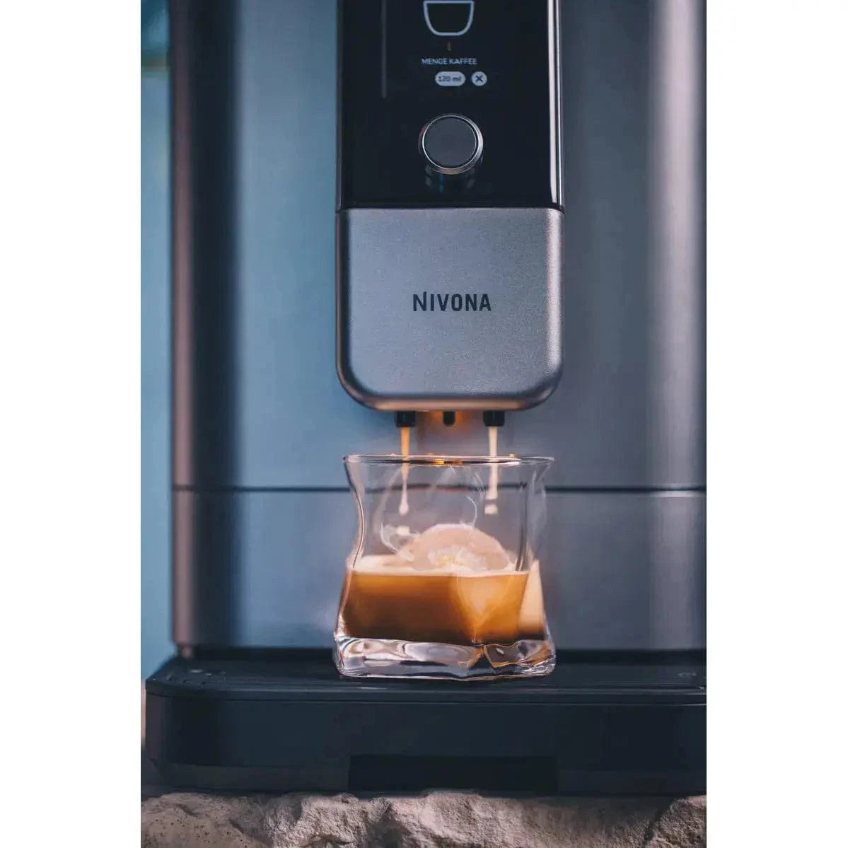 Nivona NIVO 8107 Vollautomat - Perlenblau - Chilled Cold Brew Kaffeevollautomat Nivona - rhiinland.com