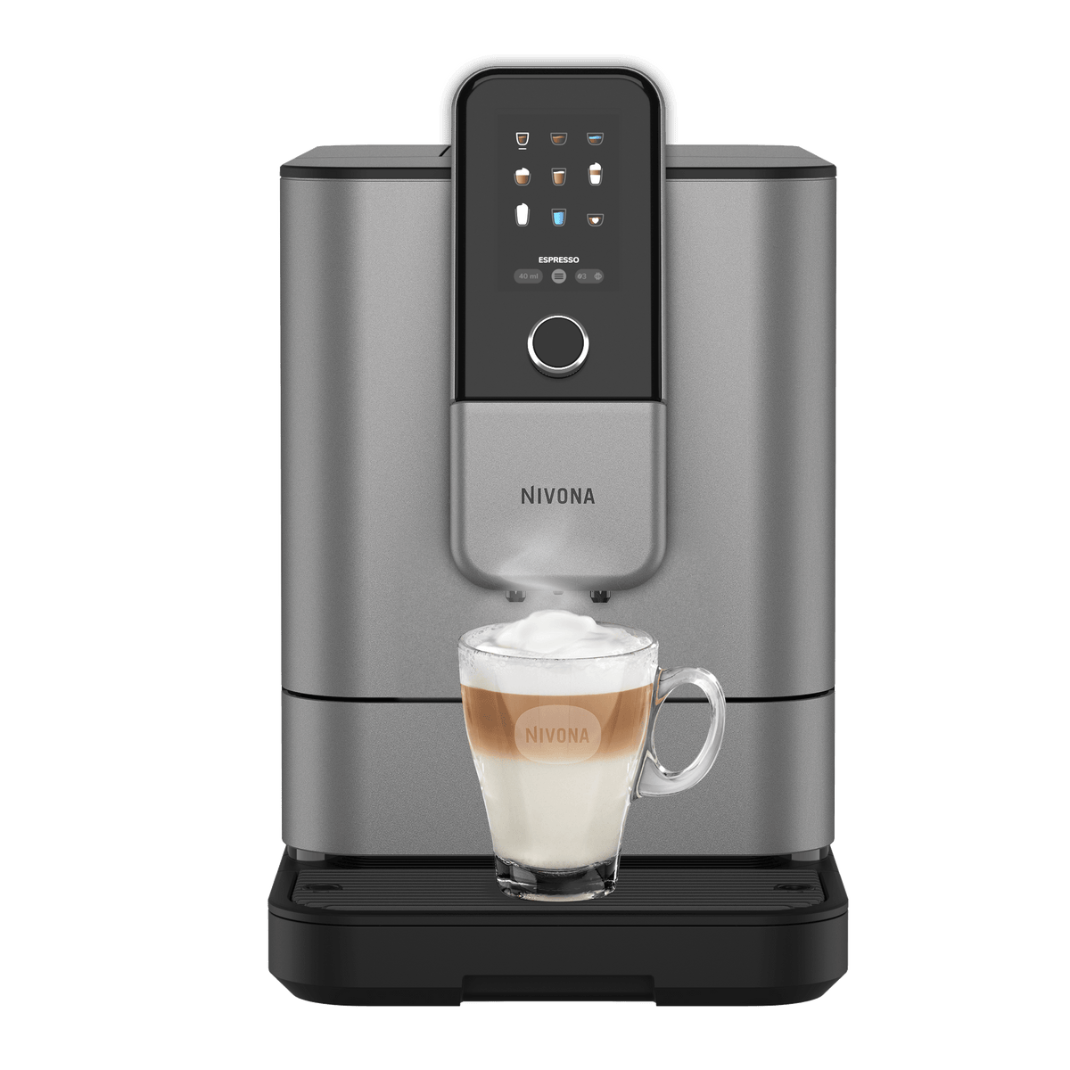 Nivona NIVO 8103 Vollautomat - Titan Kaffeevollautomat Nivona - rhiinland.com