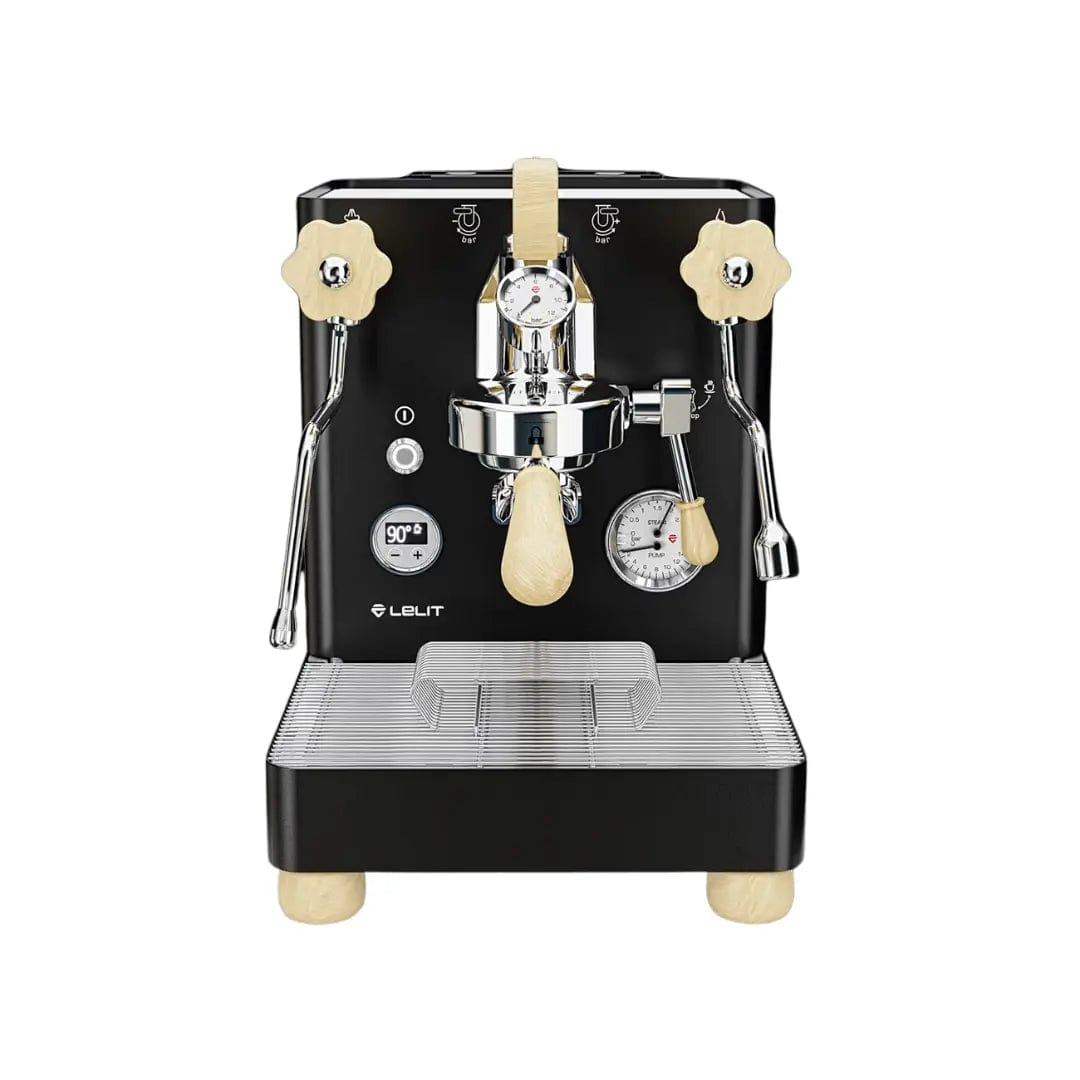 Lelit Bianca Espressomaschine – Edelstahl, Doppelmanometer, Holzdetails Espressomaschinen Lelit - rhiinland.com