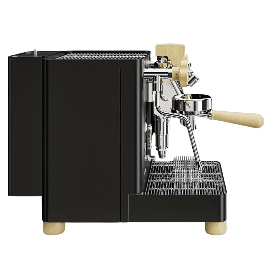 Lelit Bianca Espressomaschine – Edelstahl, Doppelmanometer, Holzdetails Espressomaschinen Lelit - rhiinland.com