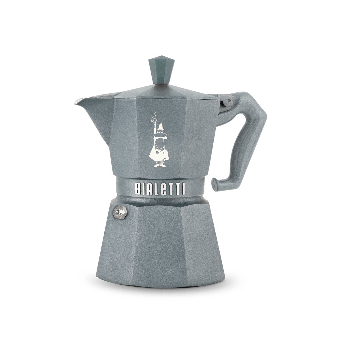 Bialetti Exclusive Moka Express Induktion Grau – Der italienische Klassiker, endlich bereit für die Moderne Mokkakanne Bialetti 3 Tassen - rhiinland.com