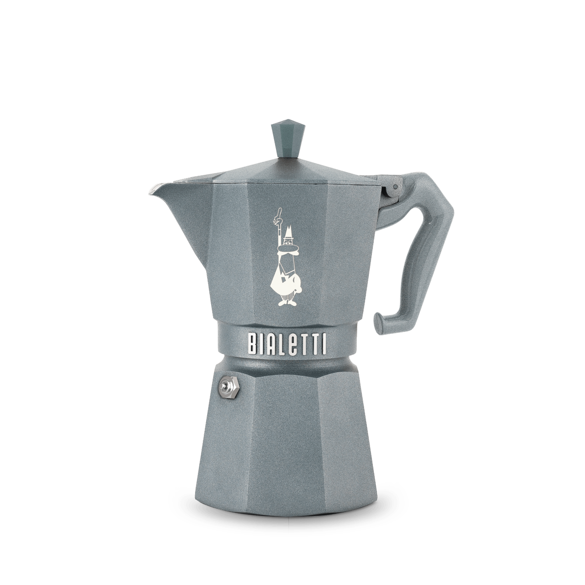 Bialetti Exclusive Moka Express Induktion Grau – Der italienische Klassiker, endlich bereit für die Moderne Mokkakanne Bialetti 6 Tassen - rhiinland.com