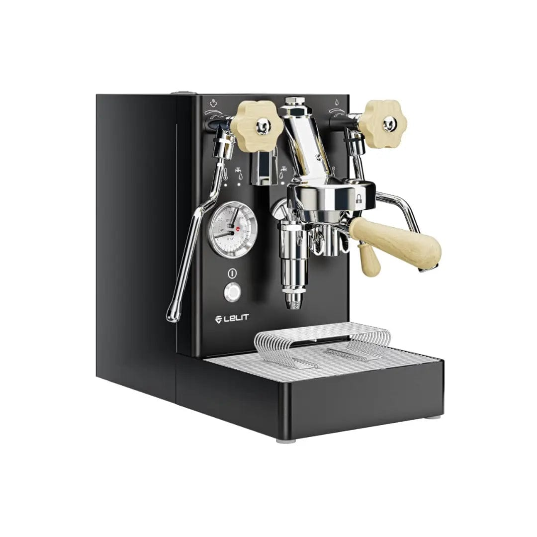 Lelit MARA X PL62X Espressomaschine – Edelstahl, Leise Pumpe, Doppelmanometer Espressomaschinen Lelit Schwarz - rhiinland.com