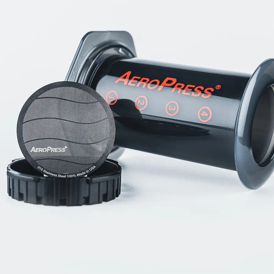 AeroPress® Stainless Steel Reusable Filter - auch für Ceado Hoop Dauerfilter Filterpapier AeroPress - rhiinland.com