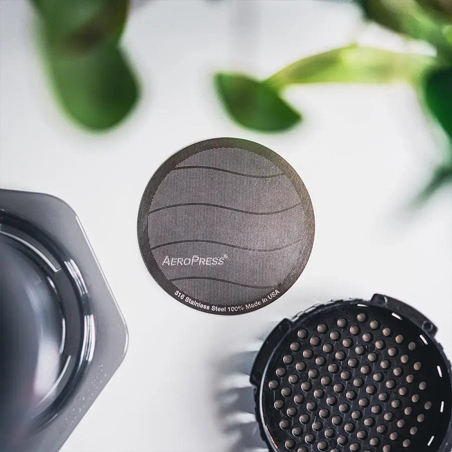 AeroPress® Stainless Steel Reusable Filter - auch für Ceado Hoop Dauerfilter Filterpapier AeroPress - rhiinland.com