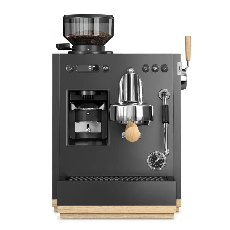 Loewe aura.pure Espressomaschine mit Mühle – 3 Thermoblöcke Espressomaschinen Loewe - rhiinland.com