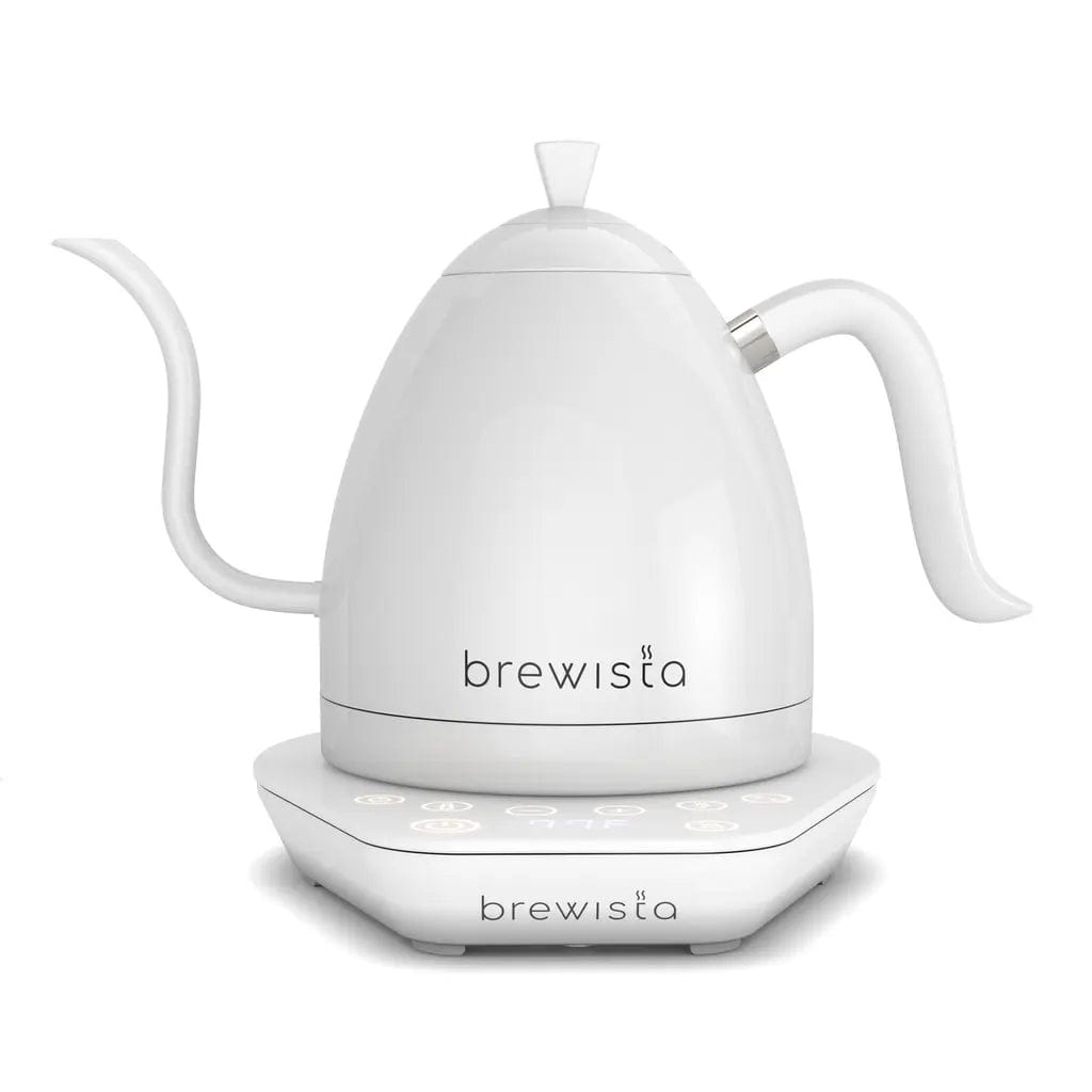 Brewista Artisan 1.0 L Gooseneck Variable Kettle - Weiß/Weiß - Wasserkocher Wasserkanne Brewista - rhiinland.com