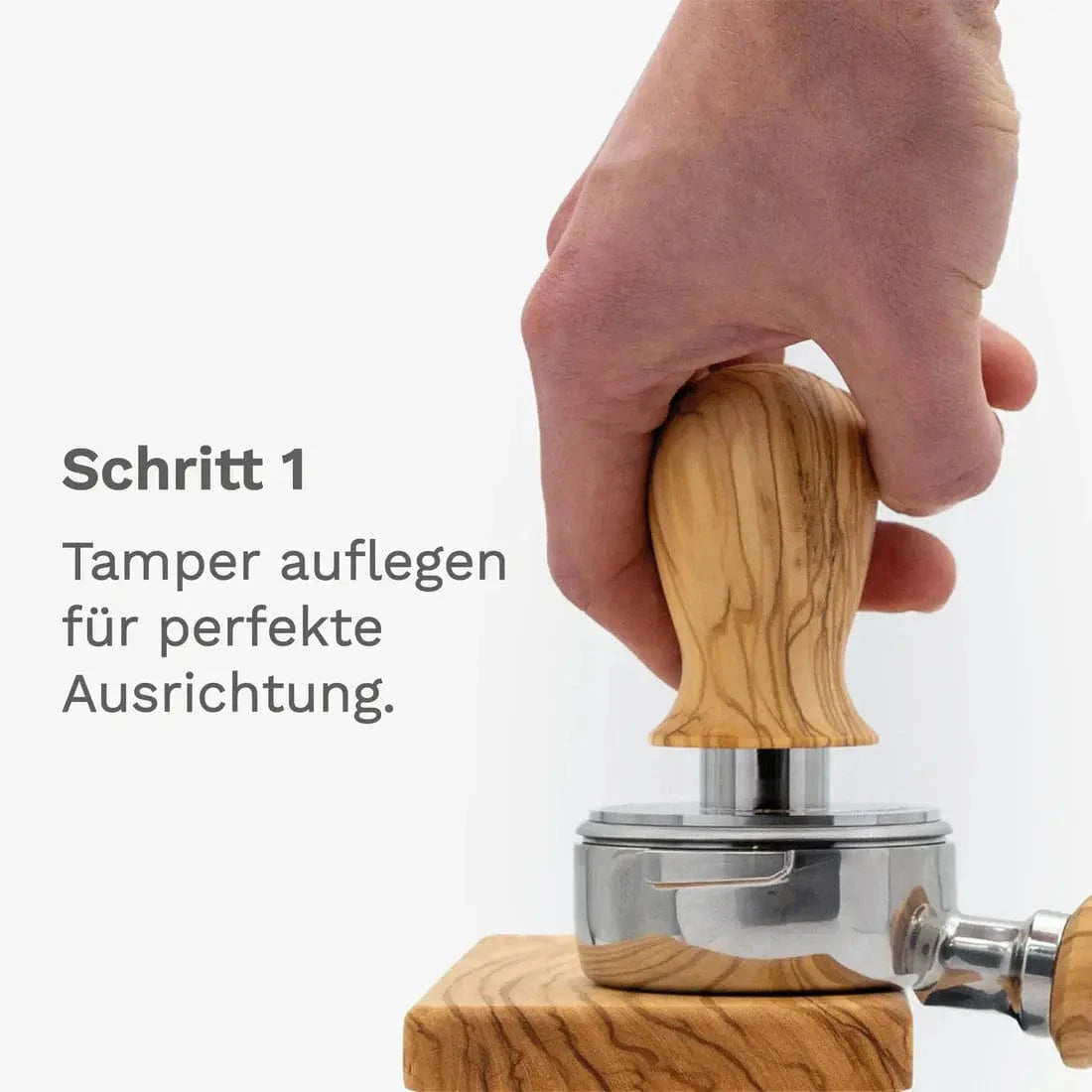 WIEDECENT Tamper V6 - Selbstausrichtend und druckreguliert Tamper Wiedemann Manufaktur - rhiinland.com