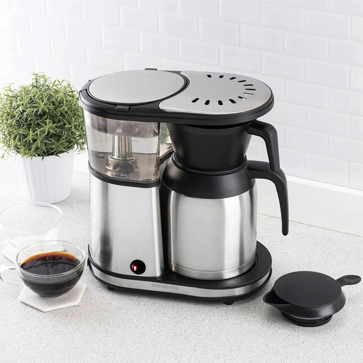 Bonavita 8 Cup One Touch Kaffeemaschine mit Thermoskanne, 8 Tassen, ein Klick - SCA Golden Cup Kaffeemaschine Bonavita - rhiinland.com