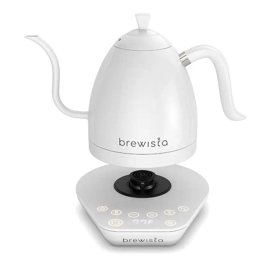 Brewista Artisan 1.0 L Gooseneck Variable Kettle - Weiß/Weiß - Wasserkocher Wasserkanne Brewista - rhiinland.com