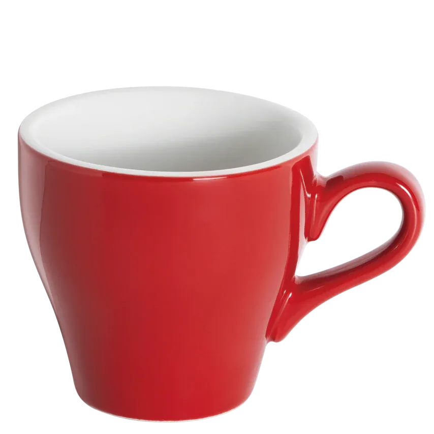 Loveramics Tulip Café Latte – 280ml Tasse & 15cm Untertasse Milchkaffeetasse Loveramics Tasse Rot - rhiinland.com