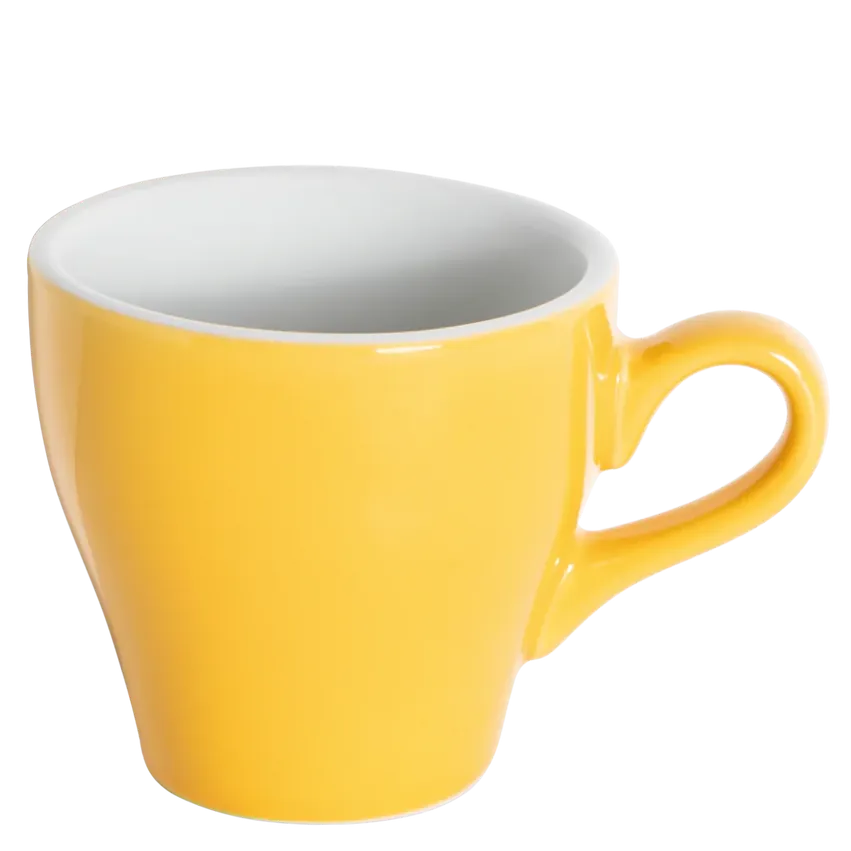 Loveramics Tulip Café Latte – 280ml Tasse & 15cm Untertasse Milchkaffeetasse Loveramics Tasse Gelb - rhiinland.com