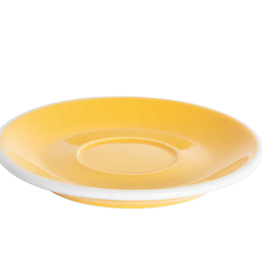 Loveramics Tulip Café Latte – 280ml Tasse & 15cm Untertasse Milchkaffeetasse Loveramics Untertasse Gelb - rhiinland.com