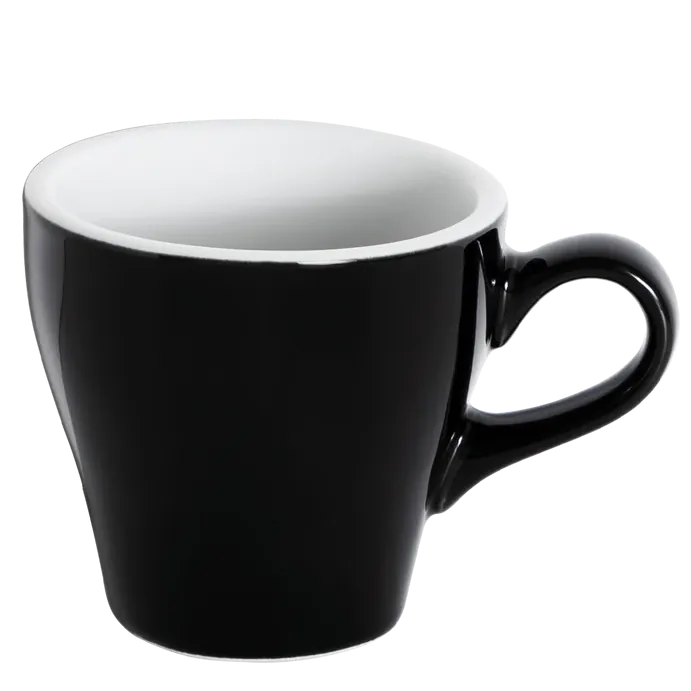 Loveramics Tulip Cappuccino – 180ml Tasse & 14cm Untertasse Cappuccinotasse Loveramics Tasse Schwarz - rhiinland.com