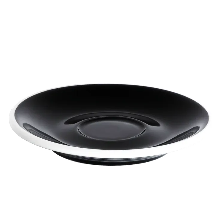 Loveramics Tulip Espresso – 80ml Tasse & 12,5cm Untertasse Espressotasse Loveramics Untertasse Schwarz - rhiinland.com