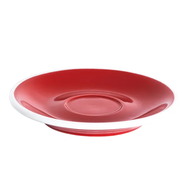 Loveramics Tulip Espresso – 80ml Tasse & 12,5cm Untertasse Espressotasse Loveramics Untertasse Rot - rhiinland.com