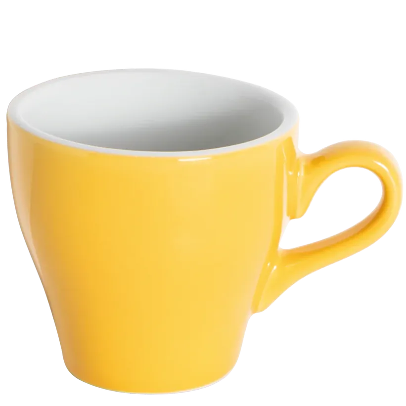 Loveramics Tulip Espresso – 80ml Tasse & 12,5cm Untertasse Espressotasse Loveramics Tasse Gelb - rhiinland.com