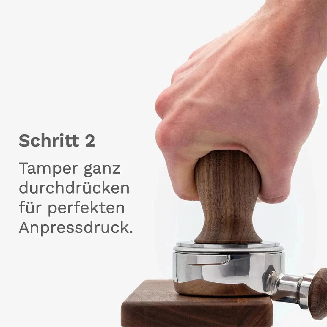 WIEDECENT Tamper V6 - Selbstausrichtend und druckreguliert Tamper Wiedemann Manufaktur - rhiinland.com
