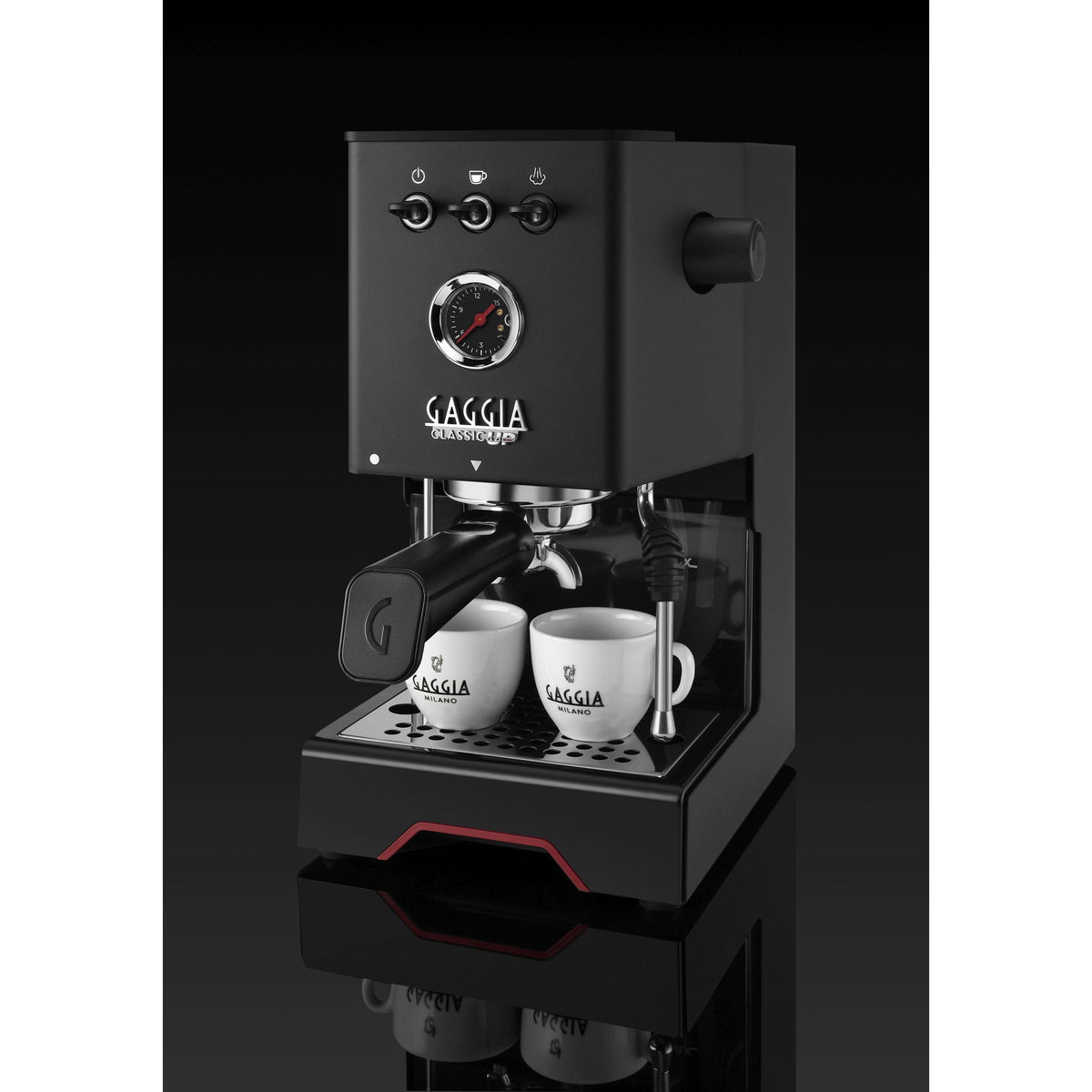Gaggia Classic UP Schwarz PID – Das ultimative Upgrade für dein Barista-Game GAGGIA Espressomaschinen rhiinland.com