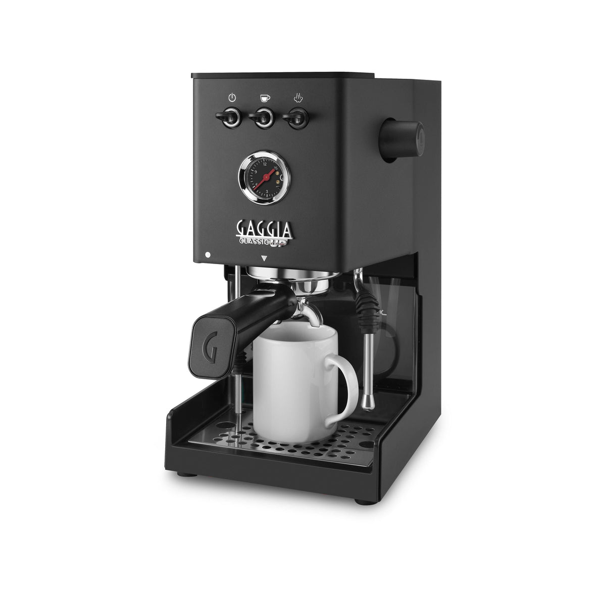Gaggia Classic UP Schwarz PID – Das ultimative Upgrade für dein Barista-Game GAGGIA Espressomaschinen rhiinland.com