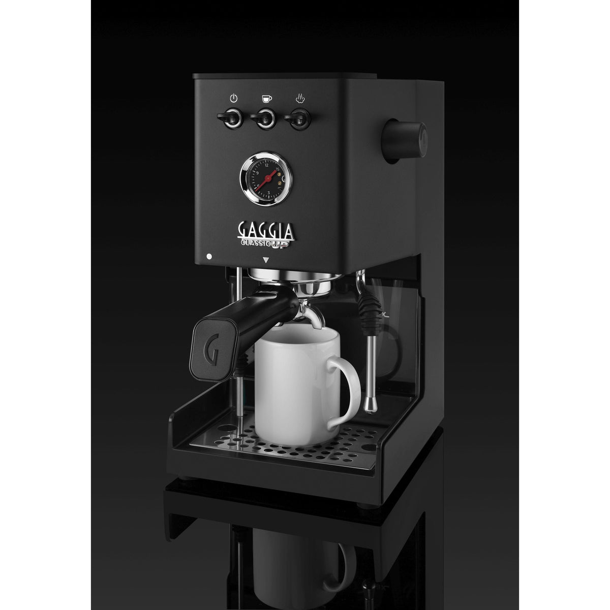Gaggia Classic UP Schwarz PID – Das ultimative Upgrade für dein Barista-Game GAGGIA Espressomaschinen rhiinland.com