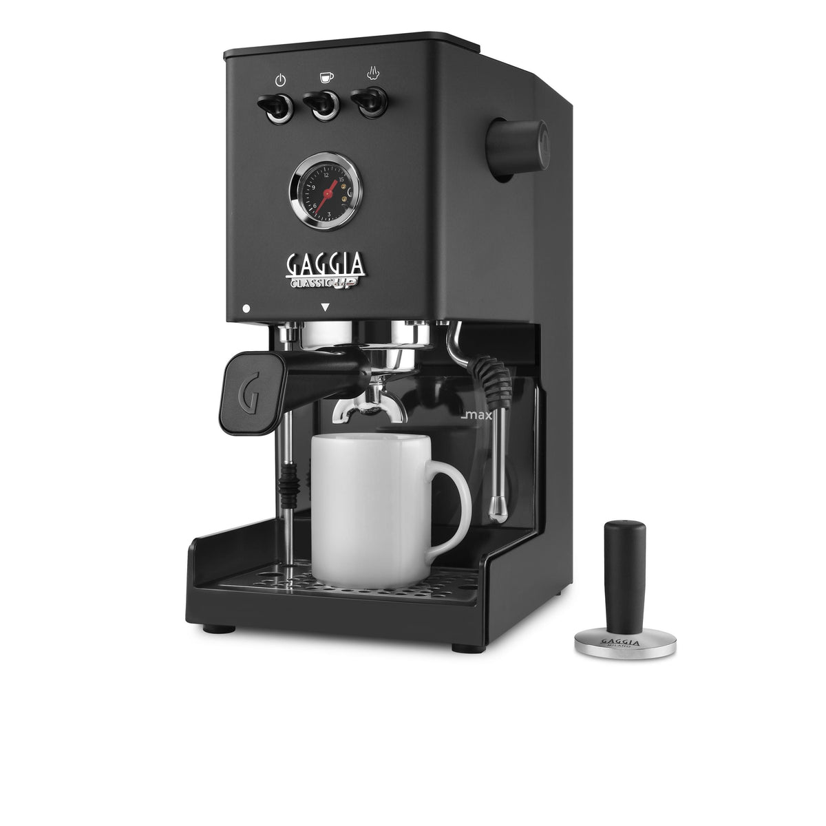 Gaggia Classic UP Schwarz PID – Das ultimative Upgrade für dein Barista-Game Espressomaschinen GAGGIA - rhiinland.com
