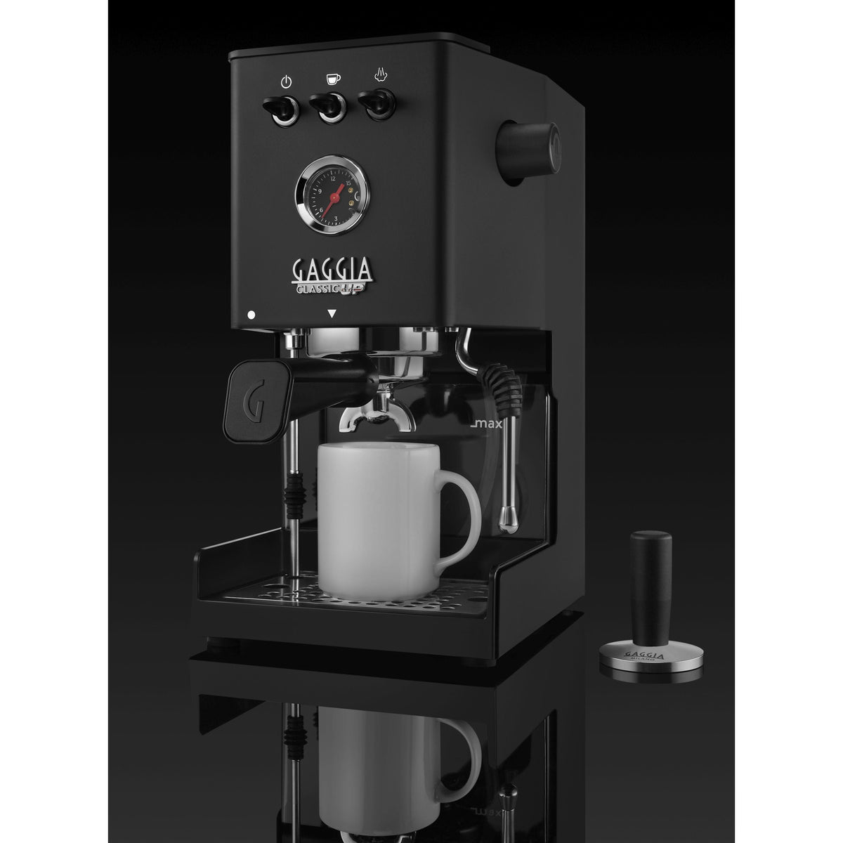 Gaggia Classic UP Schwarz PID – Das ultimative Upgrade für dein Barista-Game Espressomaschinen GAGGIA - rhiinland.com