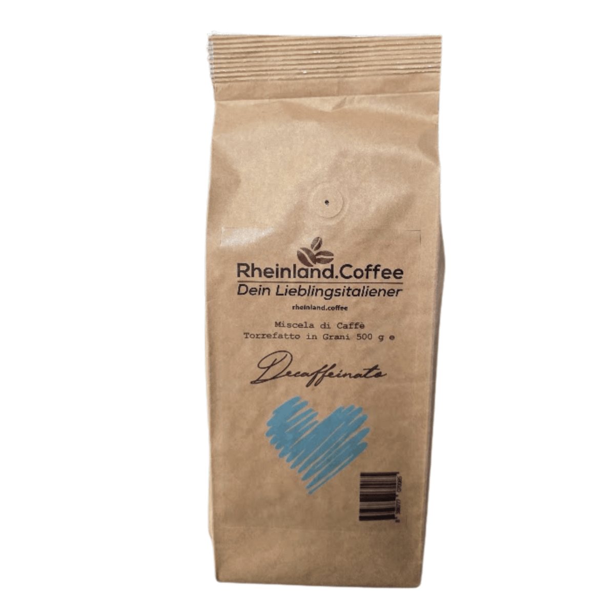 Dein Lieblingsitaliener – Espresso Bar Decaffeinato (500g) Kaffee Rheinland.Collection 500 Gramm - rhiinland.com
