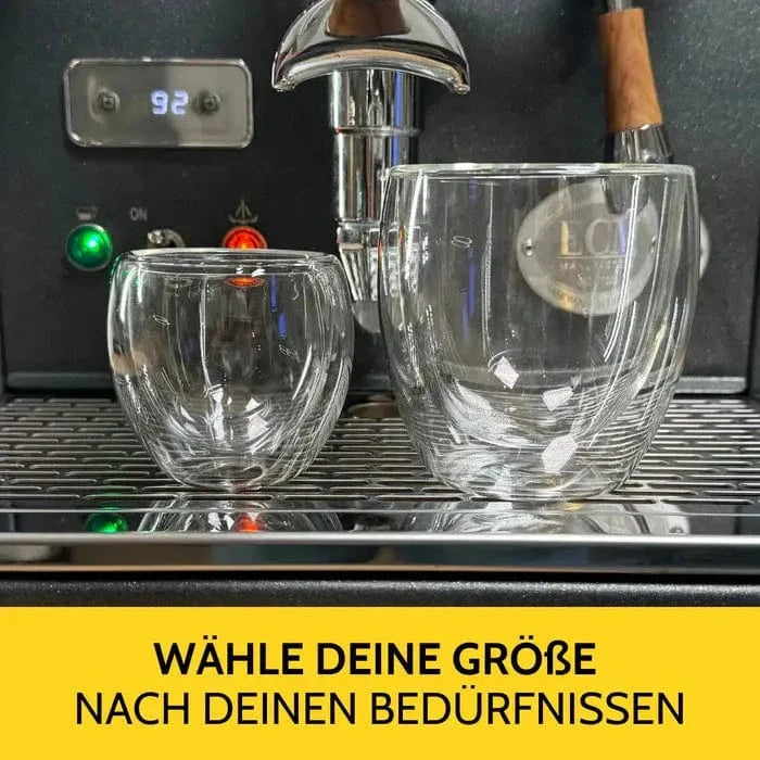 Latte Macchiato Gläser Doppelwandig 2er Pack 300 ml von COYOOCO Espresso Glas COYOOCO - rhiinland.com