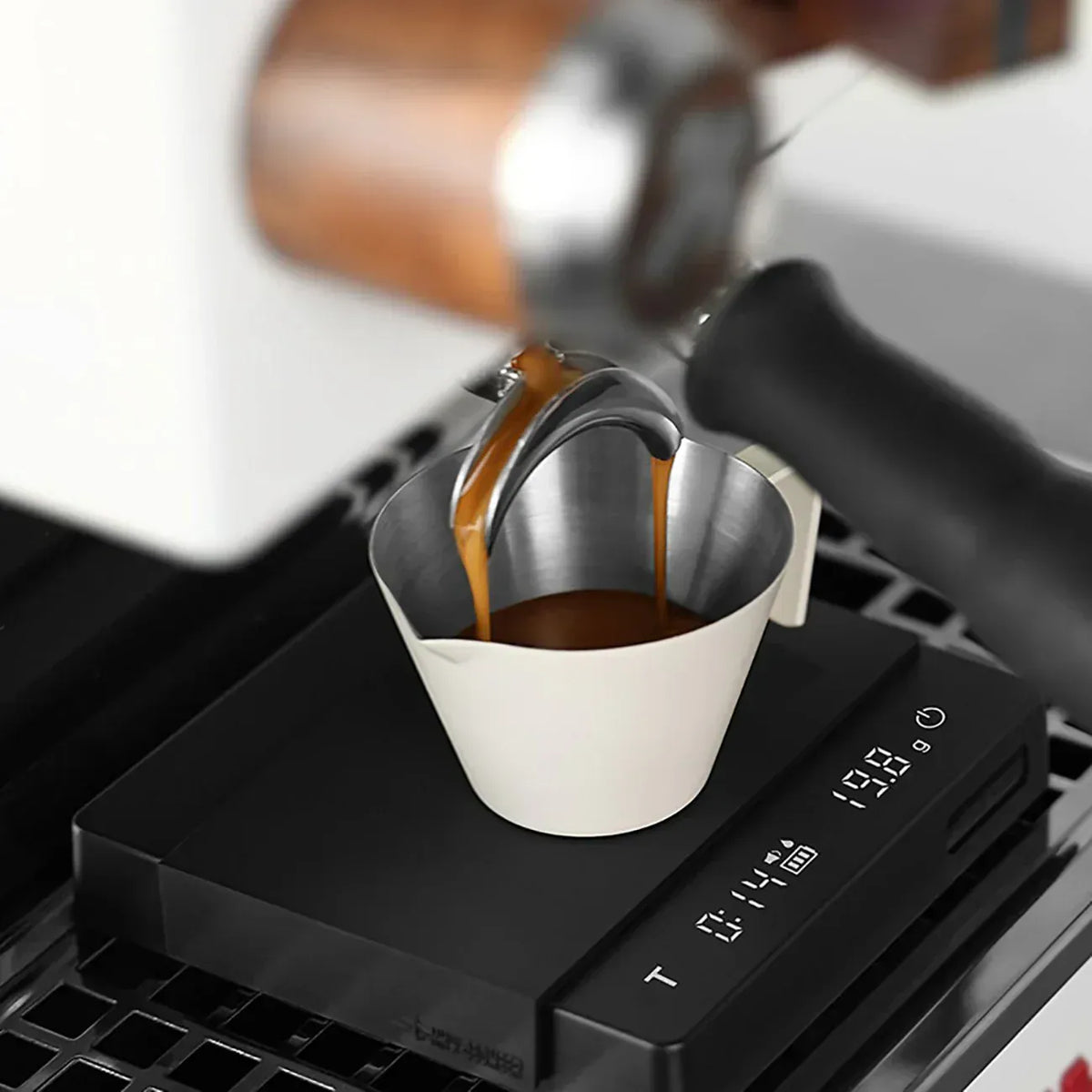 MHW-3BOMBER Cube Coffee Scale 3.0 Pro – Digitale Espresso Waage Schwarz Waage MHW-3Bomber - rhiinland.com