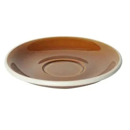 Loveramics Egg - Töpferfarbe Caramel Untertasse für 200 ml / 150 ml - 14,5cm Cappuccino Untertasse Loveramics - rhiinland.com