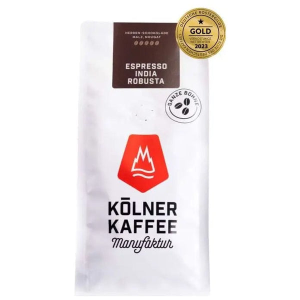 Espresso India Robusta - Kölner Kaffeemanufaktur Kaffee Kölner Kaffeemanufaktur - rhiinland.com