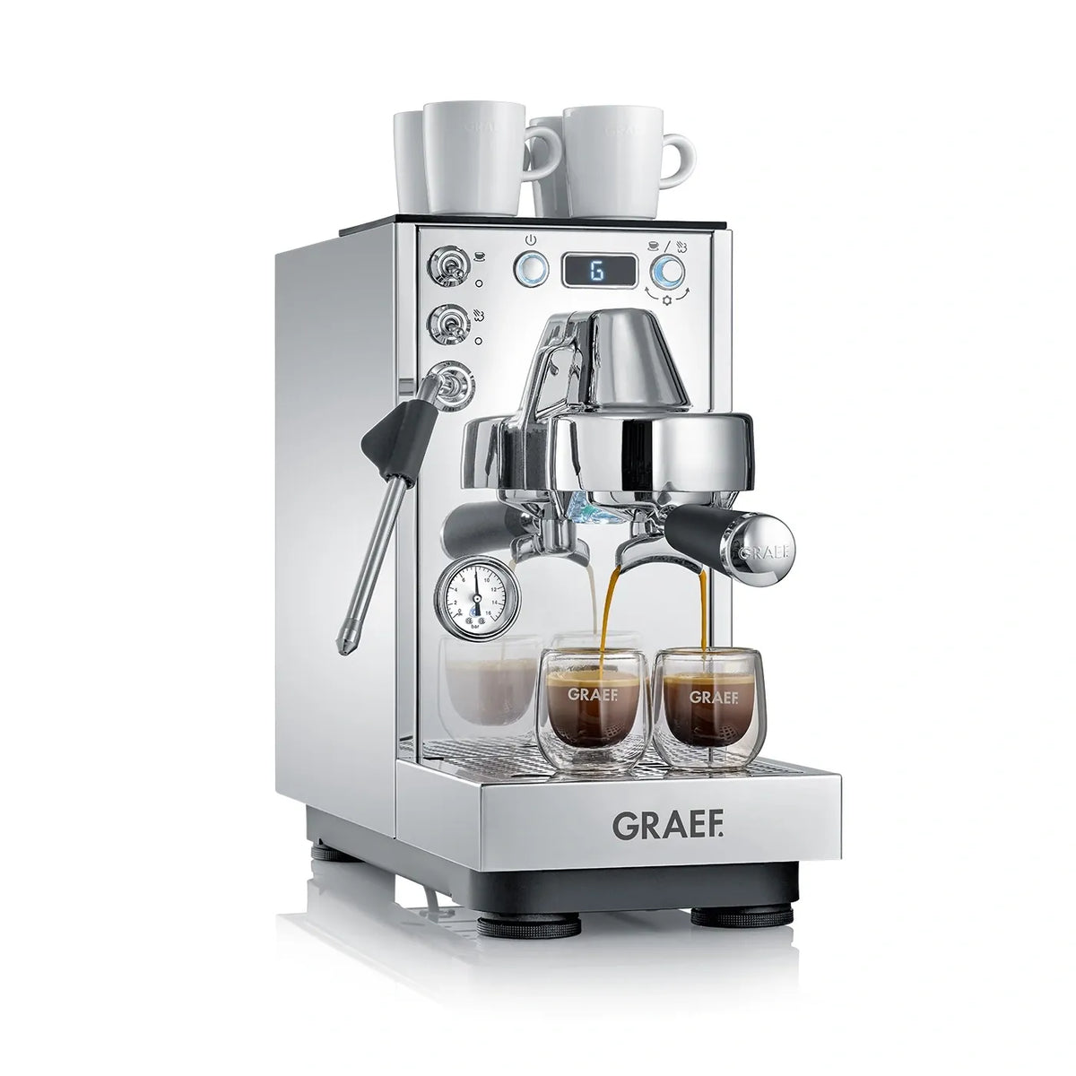 Graef Siebträger-Espressomaschine Dicianova – Espresso-Perfektion auf nur 19 cm Espressomaschinen GRAEF - rhiinland.com