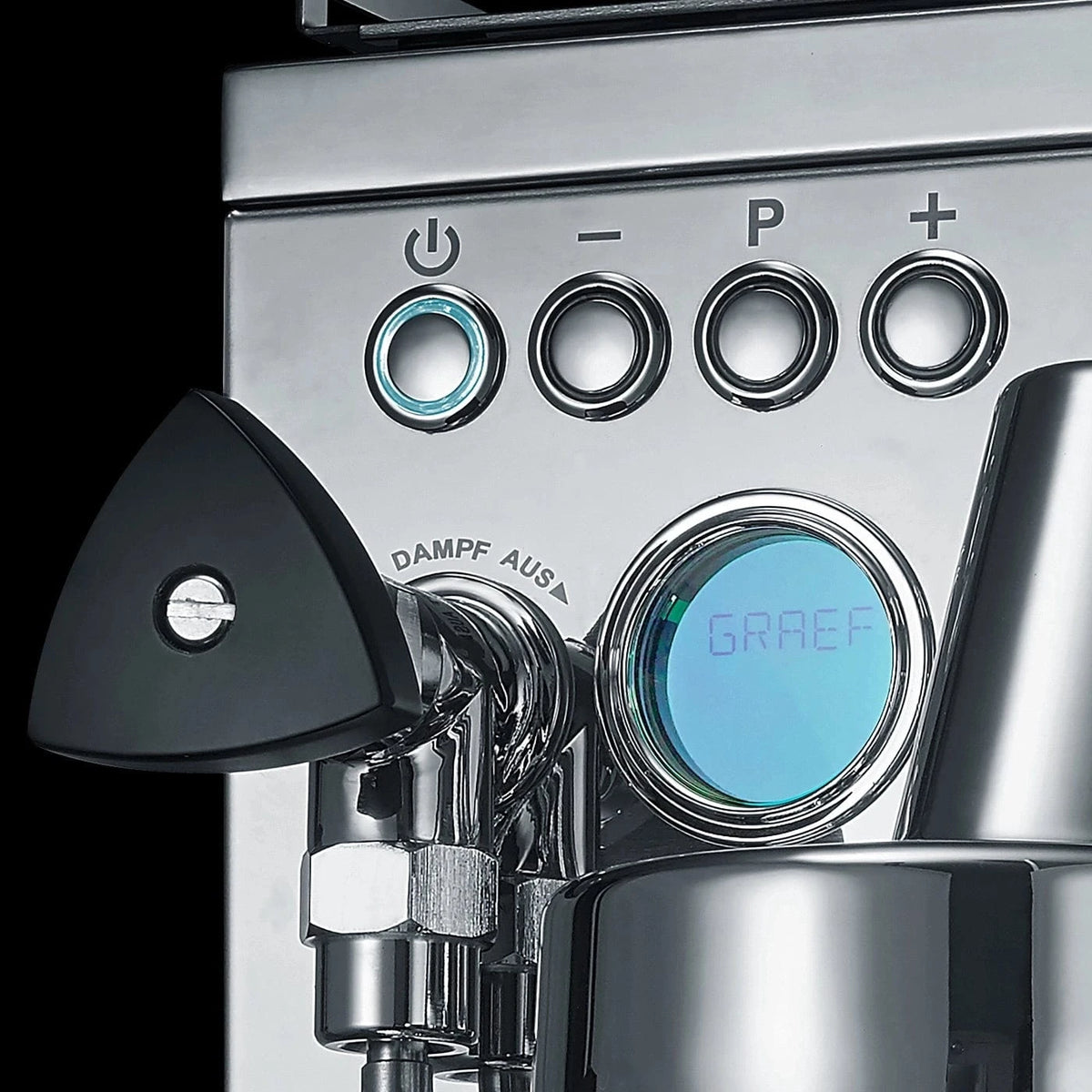 GRAEF Estessa - Duo Thermoblock schwarz gebürstet Limited Edition Espressomaschinen GRAEF - rhiinland.com