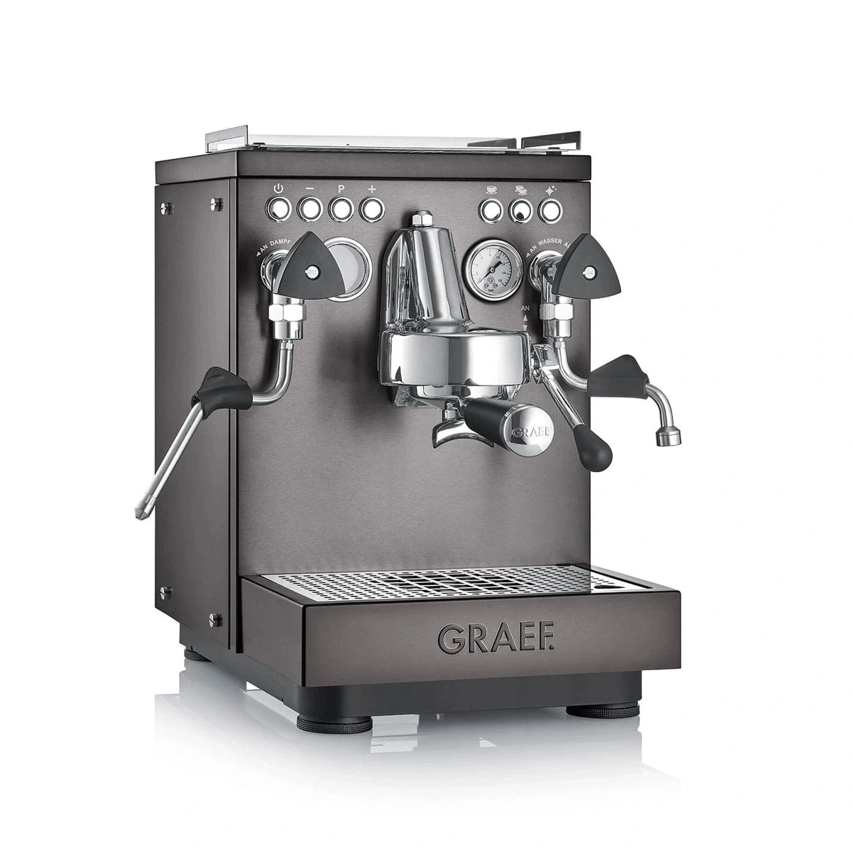 GRAEF Estessa - Duo Thermoblock schwarz gebürstet Limited Edition Espressomaschinen GRAEF - rhiinland.com