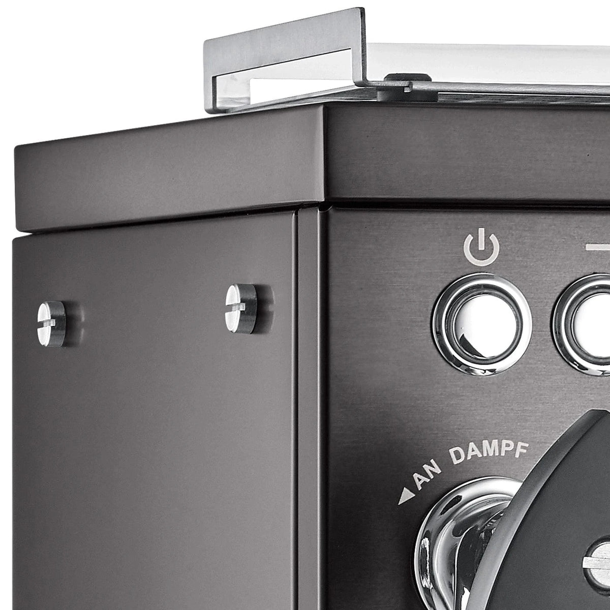 GRAEF Estessa - Duo Thermoblock schwarz gebürstet Limited Edition Espressomaschinen GRAEF - rhiinland.com