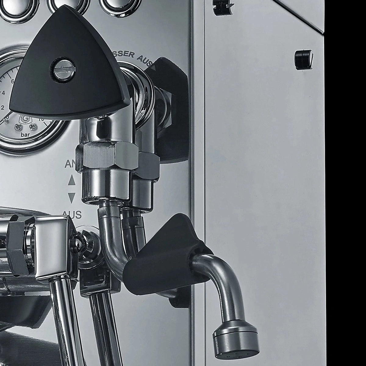 GRAEF Estessa - Duo Thermoblock schwarz gebürstet Limited Edition Espressomaschinen GRAEF - rhiinland.com