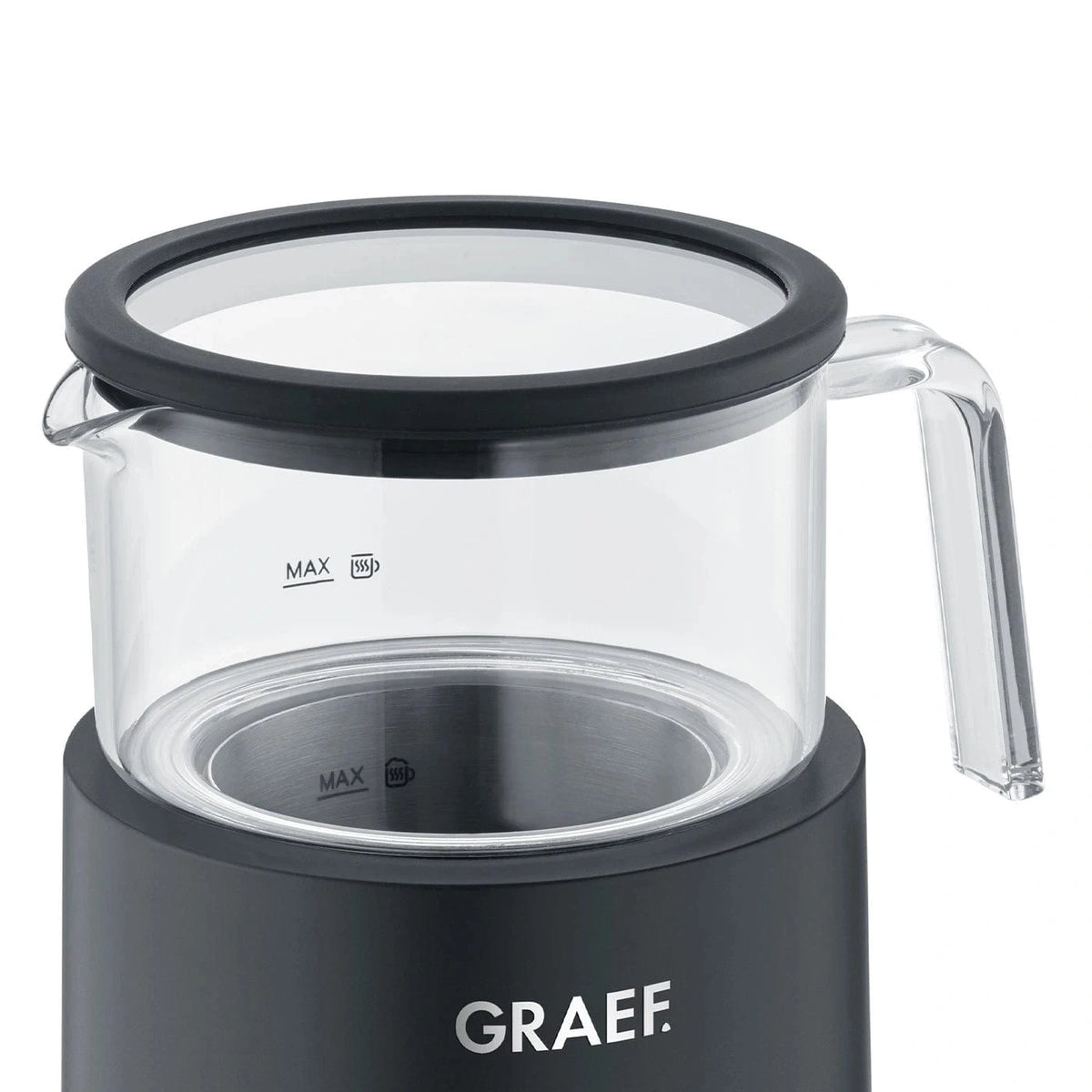 GRAEF Glas-Milchaufschäumer MS902 Induktion, 6 Programme Milchaufschäumer GRAEF - rhiinland.com