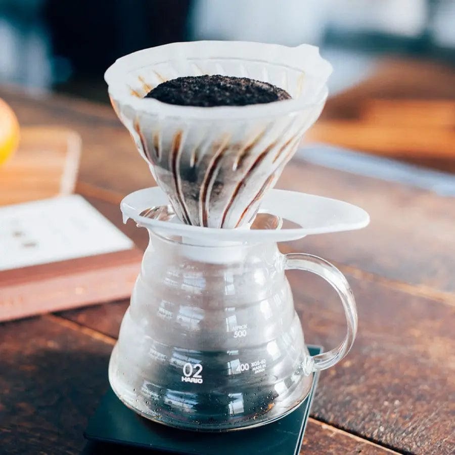 Hario V60 Glass Dripper Glas Handfilter Größe 02 - NEUE Version Hario - rhiinland.com