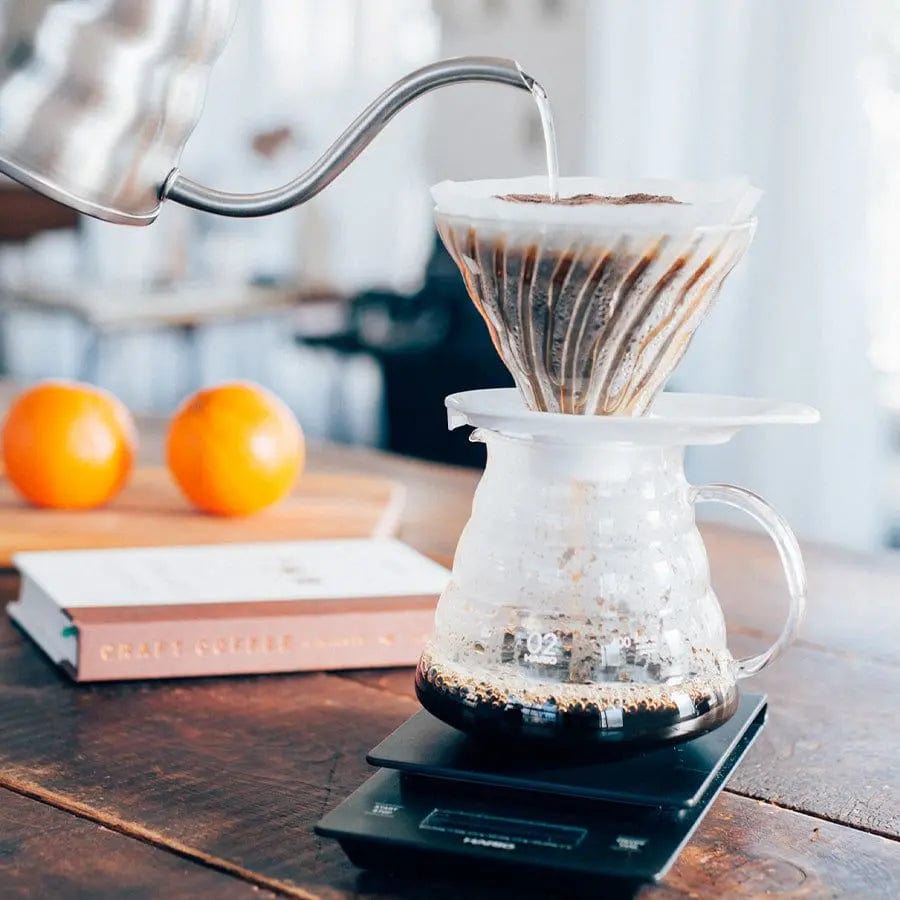 Hario V60 Glass Dripper Glas Handfilter Größe 02 - NEUE Version Hario - rhiinland.com